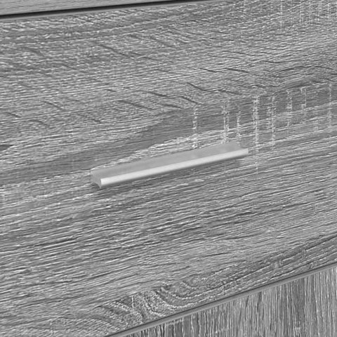 KOMODA Z SZUFLADĄ SZARY DĄB SONOMA 38X34,5X75CM