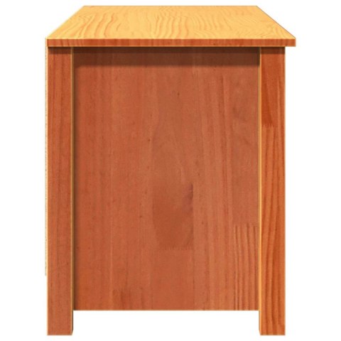 ŁAWKA NA BUTY Z PÓŁKĄ WOSKOWY BRĄZ 110X38X45.5CM