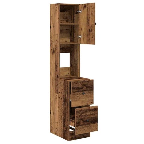 SZAFKA KUCHENNA Z SZUFLADĄ STARE DREWNO