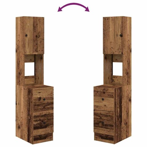 SZAFKA KUCHENNA Z SZUFLADĄ STARE DREWNO