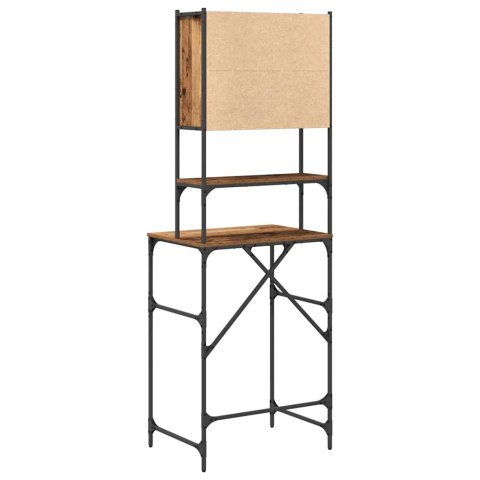 SZAFKA NA PRALKĘ STARE DREWNO 68X48,5X194CM