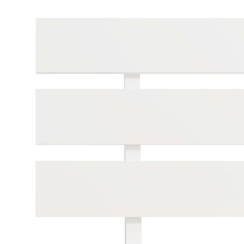 RAMA ŁÓŻKA BIAŁA DREWNO SOSNOWE 90X200CM