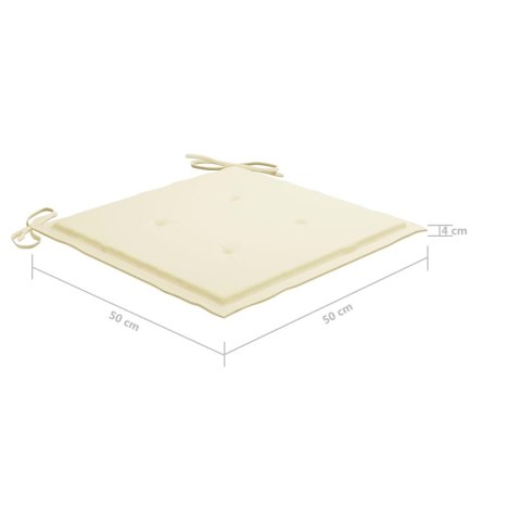 KRZESŁA OGRODOWE PODUSZKI 8 SZT. LITE DREWNO AKACJOWE SZARE