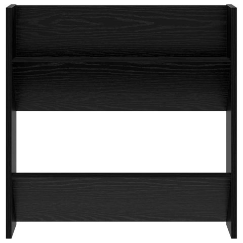 SZAFKA NA BUTY NA ŚCIANĘ CZARNY DĄB