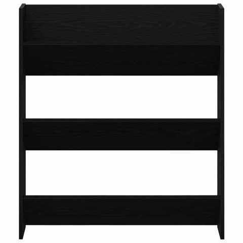 SZAFKI NA BUTY NA ŚCIANĘ CZARNY DĄB