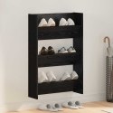 SZAFKA NA BUTY NA ŚCIANĘ CZARNY DĄB
