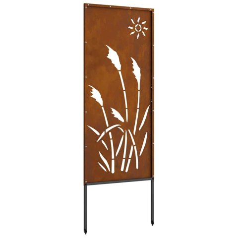 EKRAN ZAPEWNIAJĄCY PRYWATNOŚĆ W OGRODZIE RDZAWY 50X140CM