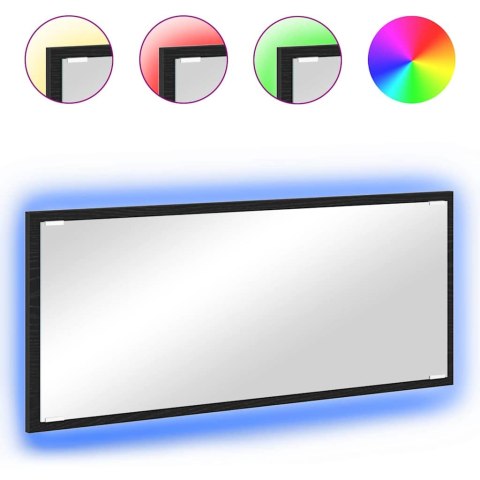 LUSTRO CZARNY DĄB 90X8.5X37CM