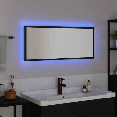 LUSTRO CZARNY DĄB 90X8.5X37CM