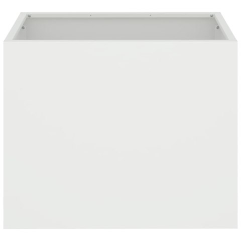 DONICZKA OGRODOWA BIAŁY 50X32X40CM STAL WALCOWANA NA ZIMNO