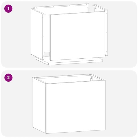 VidaXL Doniczka ogrodowa Srebrny 50 x 32 x 40 cm stal nierdzewna