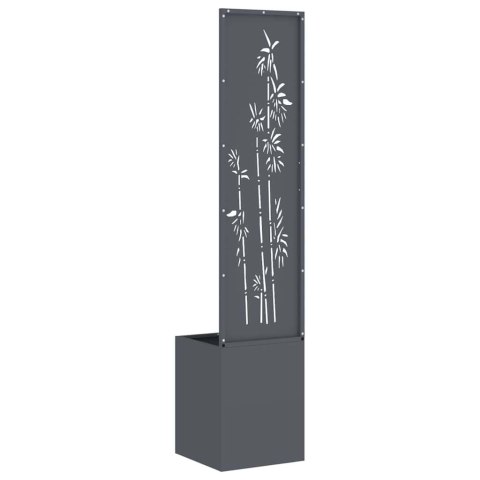 EKRAN ZAPEWNIAJĄCY PRYWATNOŚĆ W OGRODZIE ANTRACYT 32X140CM