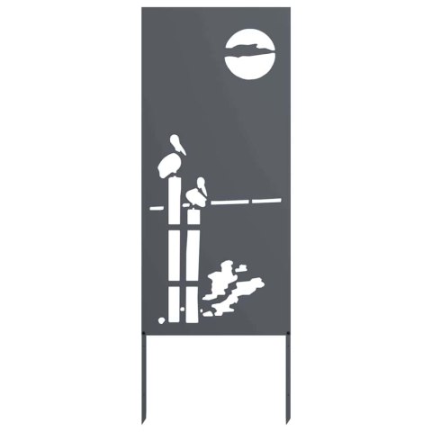 EKRAN ZAPEWNIAJĄCY PRYWATNOŚĆ W OGRODZIE ANTRACYT 50X140CM