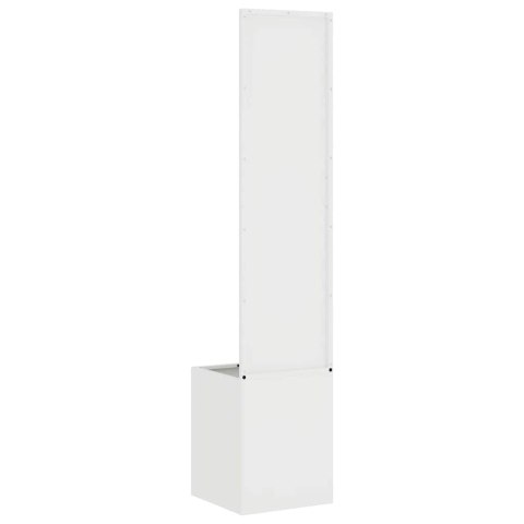 EKRAN ZAPEWNIAJĄCY PRYWATNOŚĆ W OGRODZIE BIAŁY 32X140CM