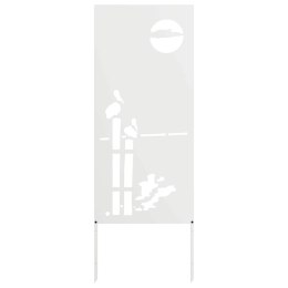 EKRAN ZAPEWNIAJĄCY PRYWATNOŚĆ W OGRODZIE BIAŁY 50X140CM