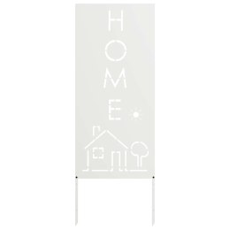 EKRAN ZAPEWNIAJĄCY PRYWATNOŚĆ W OGRODZIE BIAŁY 50X140CM