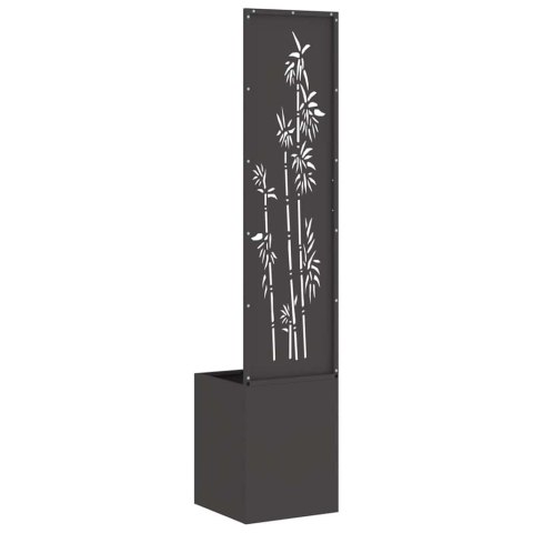 EKRAN ZAPEWNIAJĄCY PRYWATNOŚĆ W OGRODZIE CZARNY 32X140CM