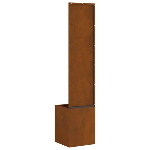 EKRAN ZAPEWNIAJĄCY PRYWATNOŚĆ W OGRODZIE RDZAWY 32X140CM