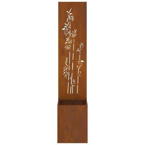 EKRAN ZAPEWNIAJĄCY PRYWATNOŚĆ W OGRODZIE RDZAWY 32X140CM