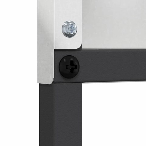 VidaXL Ekran zapewniający prywatność w ogrodzie Srebrny 50 x 140 cm