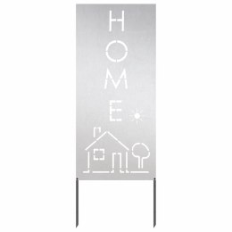 VidaXL Ekran zapewniający prywatność w ogrodzie Srebrny 50 x 140 cm