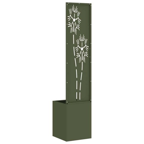 EKRAN ZAPEWNIAJĄCY PRYWATNOŚĆ W OGRODZIE OLIWKOWY 32X140CM