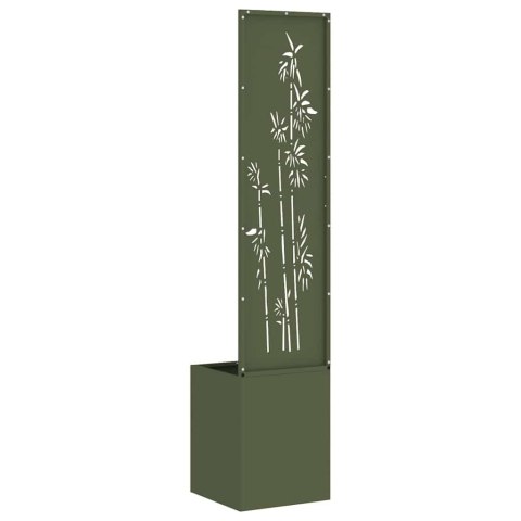 EKRAN ZAPEWNIAJĄCY PRYWATNOŚĆ W OGRODZIE OLIWKOWY 32X140CM