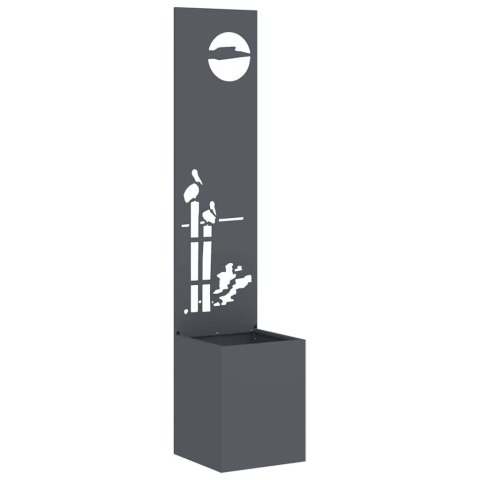 EKRAN ZAPEWNIAJĄCY PRYWATNOŚĆ W OGRODZIE ANTRACYT 32X140CM