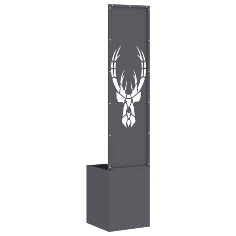 EKRAN ZAPEWNIAJĄCY PRYWATNOŚĆ W OGRODZIE ANTRACYT 32X140CM