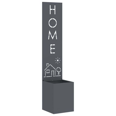 EKRAN ZAPEWNIAJĄCY PRYWATNOŚĆ W OGRODZIE ANTRACYT 32X140CM