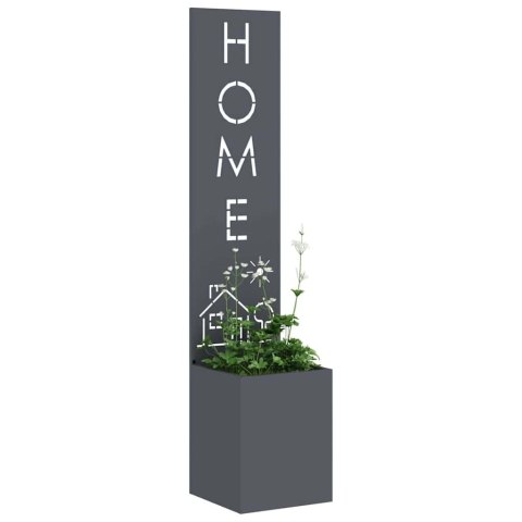 EKRAN ZAPEWNIAJĄCY PRYWATNOŚĆ W OGRODZIE ANTRACYT 32X140CM