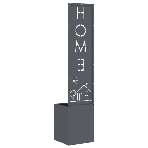 EKRAN ZAPEWNIAJĄCY PRYWATNOŚĆ W OGRODZIE ANTRACYT 32X140CM