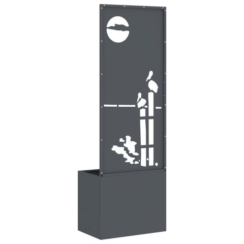 EKRAN ZAPEWNIAJĄCY PRYWATNOŚĆ W OGRODZIE ANTRACYT 50X140CM