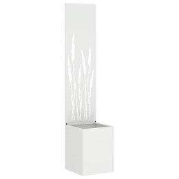 EKRAN ZAPEWNIAJĄCY PRYWATNOŚĆ W OGRODZIE BIAŁY 32X140CM