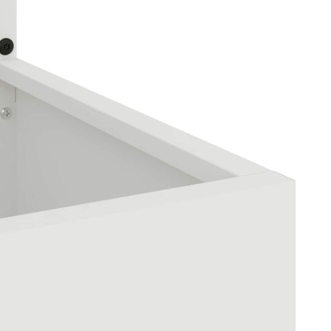 EKRAN ZAPEWNIAJĄCY PRYWATNOŚĆ W OGRODZIE BIAŁY 50X140CM