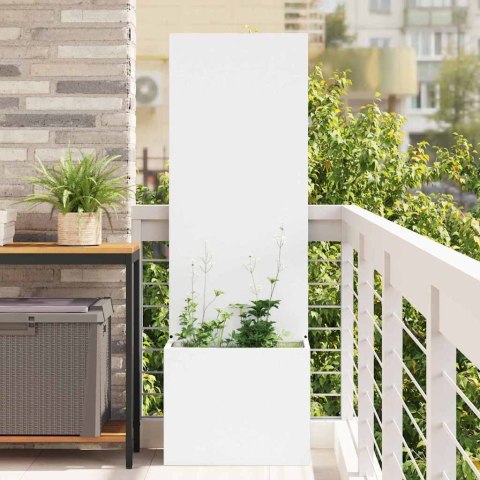 EKRAN ZAPEWNIAJĄCY PRYWATNOŚĆ W OGRODZIE BIAŁY 50X140CM