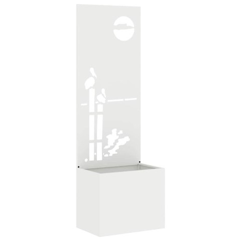 EKRAN ZAPEWNIAJĄCY PRYWATNOŚĆ W OGRODZIE BIAŁY 50X140CM