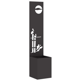 EKRAN ZAPEWNIAJĄCY PRYWATNOŚĆ W OGRODZIE CZARNY 32X140CM