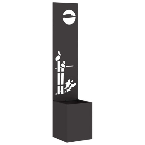 EKRAN ZAPEWNIAJĄCY PRYWATNOŚĆ W OGRODZIE CZARNY 32X140CM