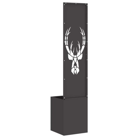 EKRAN ZAPEWNIAJĄCY PRYWATNOŚĆ W OGRODZIE CZARNY 32X140CM