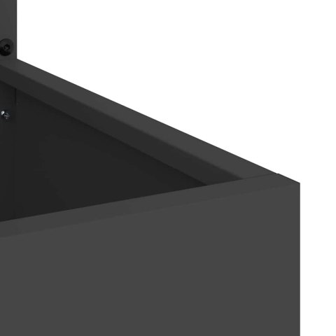 EKRAN ZAPEWNIAJĄCY PRYWATNOŚĆ W OGRODZIE CZARNY 50X140CM