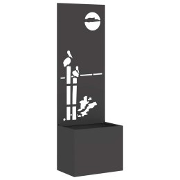 EKRAN ZAPEWNIAJĄCY PRYWATNOŚĆ W OGRODZIE CZARNY 50X140CM