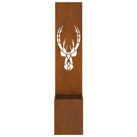 EKRAN ZAPEWNIAJĄCY PRYWATNOŚĆ W OGRODZIE RDZAWY 32X140CM