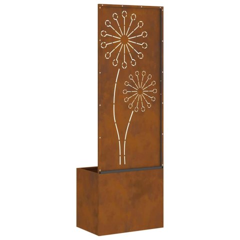 EKRAN ZAPEWNIAJĄCY PRYWATNOŚĆ W OGRODZIE RDZAWY 50X140CM