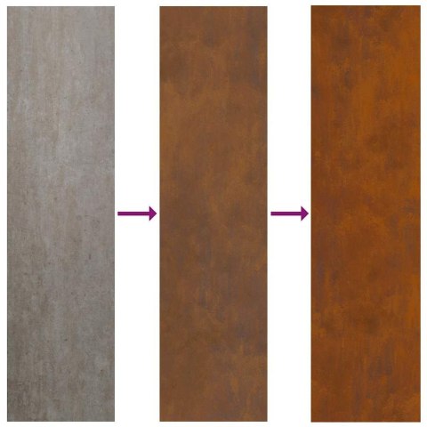 EKRAN ZAPEWNIAJĄCY PRYWATNOŚĆ W OGRODZIE RDZAWY 50X140CM