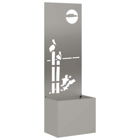 EKRAN ZAPEWNIAJĄCY PRYWATNOŚĆ W OGRODZIE RDZAWY 50X140CM