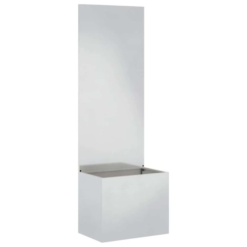 EKRAN ZAPEWNIAJĄCY PRYWATNOŚĆ W OGRODZIE SREBRNY 50X140CM