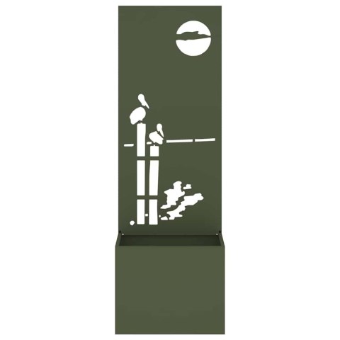 EKRAN ZAPEWNIAJĄCY PRYWATNOŚĆ W OGRODZIE OLIWKOWY 50X140CM