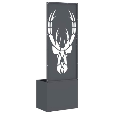 EKRAN ZAPEWNIAJĄCY PRYWATNOŚĆ W OGRODZIE ANTRACYT 50X140CM