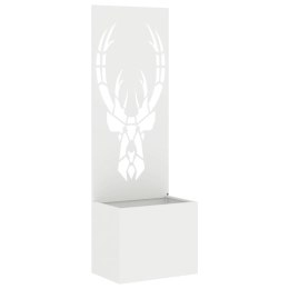 EKRAN ZAPEWNIAJĄCY PRYWATNOŚĆ W OGRODZIE BIAŁY 50X140CM